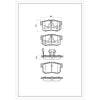 SURESTOP BRAKEPAD SP7673 #A54