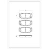 SURESTOP BRAKEPAD SP8395 #A11