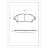 SURESTOP BRAKEPAD SP8675
