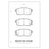 SURESTOP BRAKEPAD SP8676