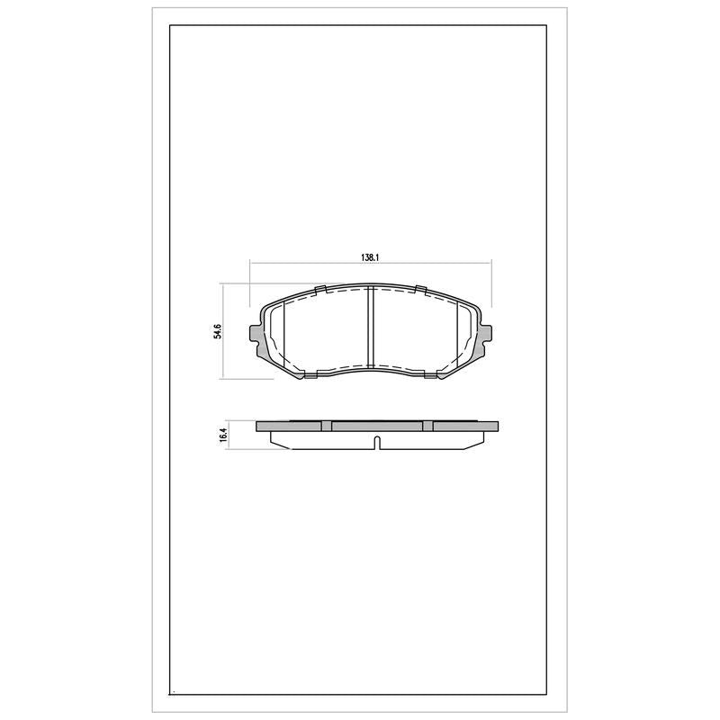 SURESTOP BRAKEPAD SP8678