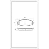 SURESTOP BRAKEPAD SP8678