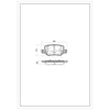 SURESTOP BRAKEPAD SP9080 #A70