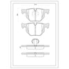 SURESTOP BRAKEPAD SP9094 #B28
