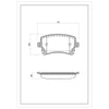 SURESTOP BRAKEPAD SP9106W