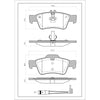 SURESTOP BRAKEPAD SP9110W #B54