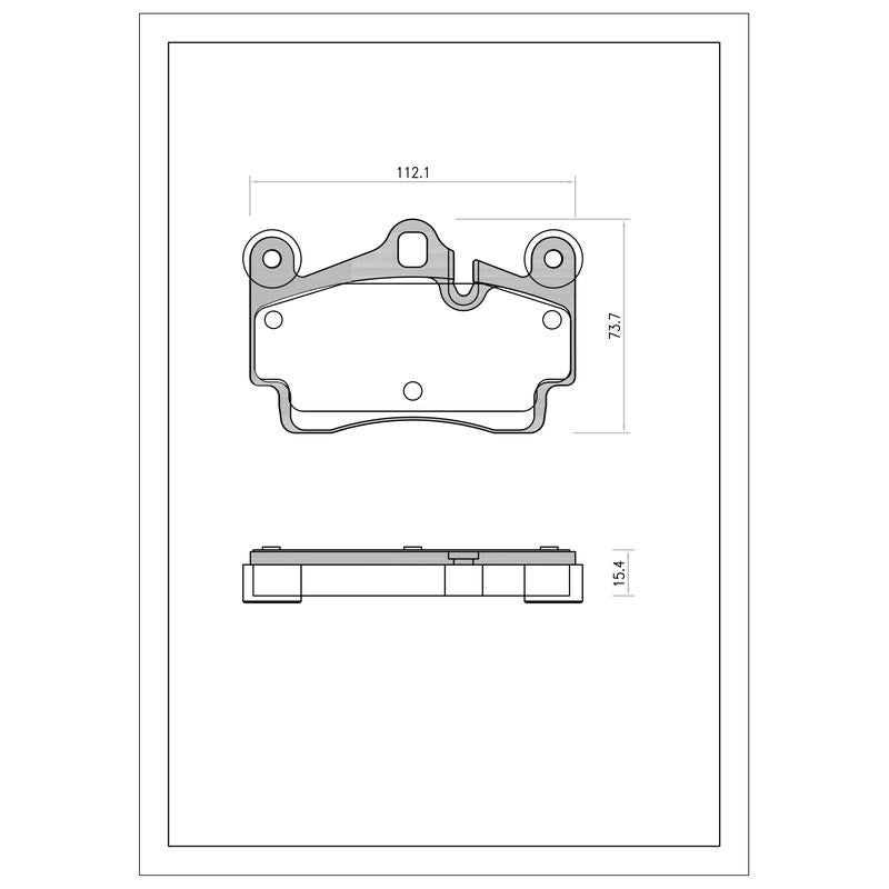 SURESTOP BRAKEPAD SP9113W
