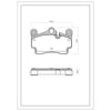 SURESTOP BRAKEPAD SP9113W