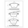 SURESTOP BRAKEPAD SP9129W