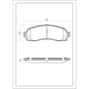 SURESTOP BRAKEPAD SP9144 #B52