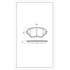 SURESTOP BRAKEPAD SP9153
