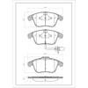 SURESTOP BRAKEPAD SP9164W #B90