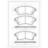SURESTOP BRAKEPAD SP9167 #B72