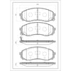 SURESTOP BRAKEPAD SP9224 #B81
