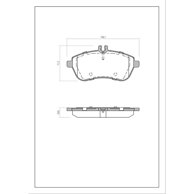SURESTOP BRAKEPAD SP9228 #B92