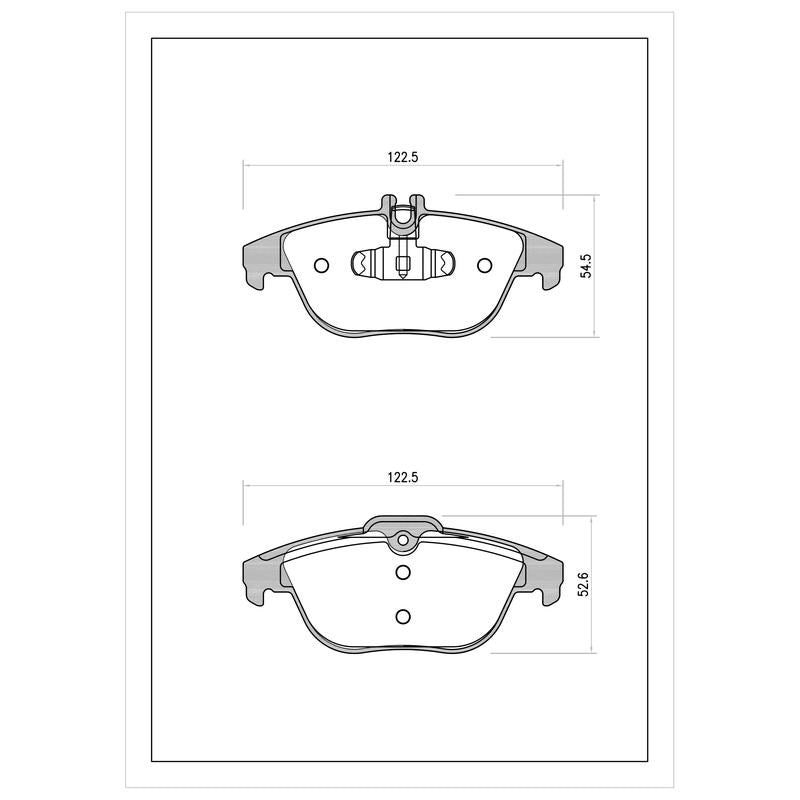 SURESTOP BRAKEPAD SP9236 #B8