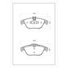 SURESTOP BRAKEPAD SP9236 #B8