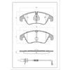 SURESTOP BRAKEPAD SP9243W #B98