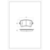 SURESTOP BRAKEPAD SP9244 #A56
