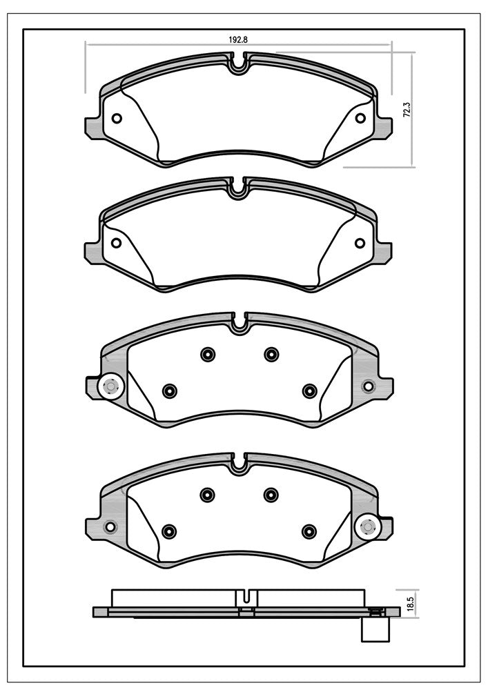 SURESTOP BRAKEPAD SP9254