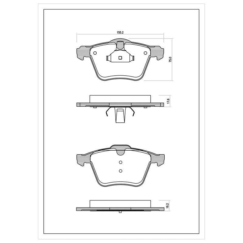 SURESTOP BRAKEPAD SP9259