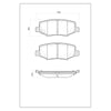 SURESTOP BRAKEPAD SP9263 #B18