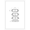 SURESTOP BRAKEPAD SP9304 #A50