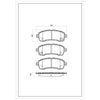 SURESTOP BRAKEPAD SP9310 #A21
