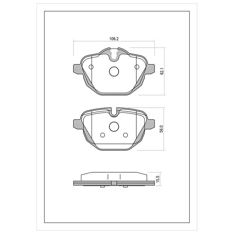 SURESTOP BRAKEPAD SP9312 #B9