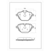 SURESTOP BRAKEPAD SP9312 #B9