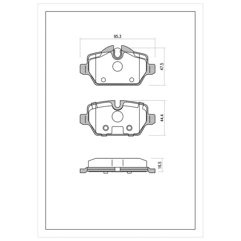 SURESTOP BRAKEPAD SP9315 #A81