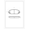 SURESTOP BRAKEPAD SP9316 #A6
