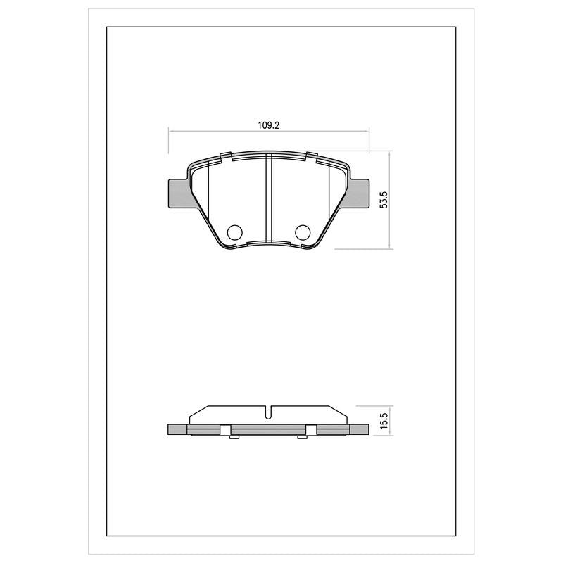 SURESTOP BRAKEPAD SP9326 #A100