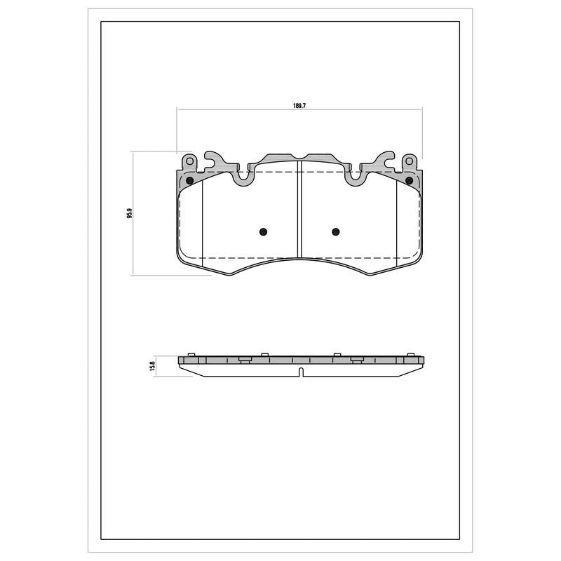 SURESTOP BRAKEPAD SP9333