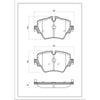 SURESTOP BRAKEPAD SP9343 #B82