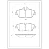 SURESTOP BRAKEPAD SP9374 #B38