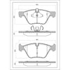 SURESTOP BRAKEPAD SP9389 #B56