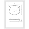SURESTOP BRAKEPAD SP9399
