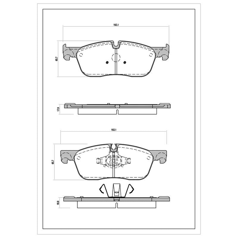 SURESTOP BRAKEPAD SP9428