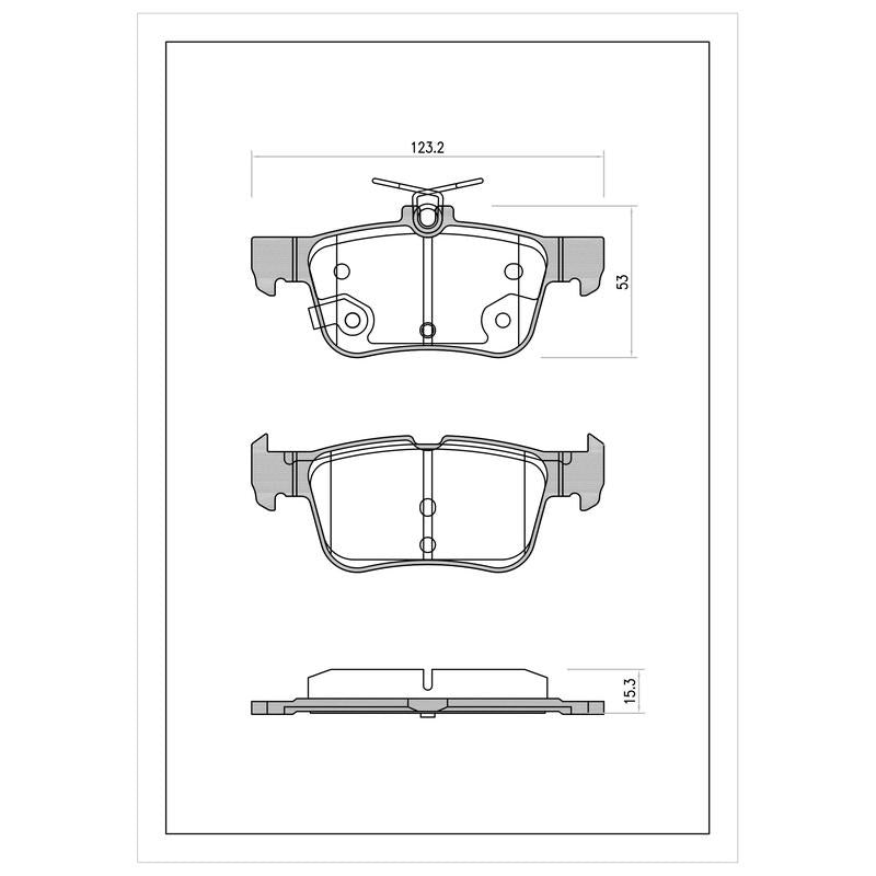 SURESTOP BRAKEPAD SP9432 #A90
