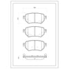 SURESTOP BRAKEPAD SP9449 #B14