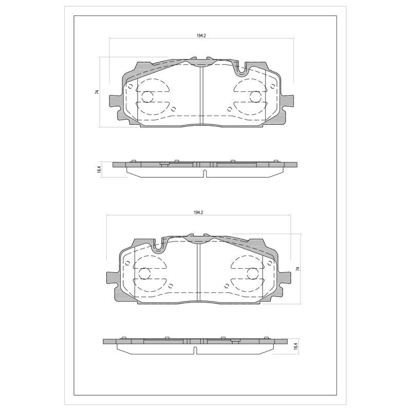 SURESTOP BRAKEPAD SP9453
