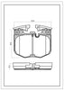 SURESTOP BRAKEPAD SP9457