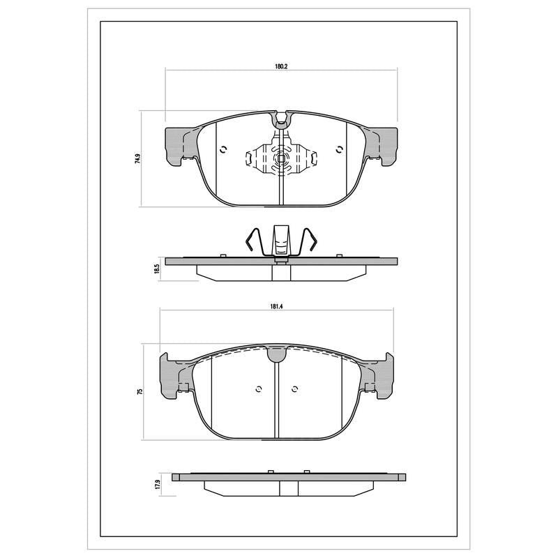 SURESTOP BRAKEPAD SP9462
