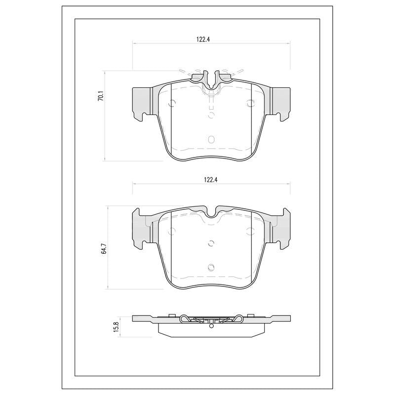 SURESTOP BRAKEPAD SP9512 #B30