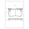 SURESTOP BRAKEPAD SP9517