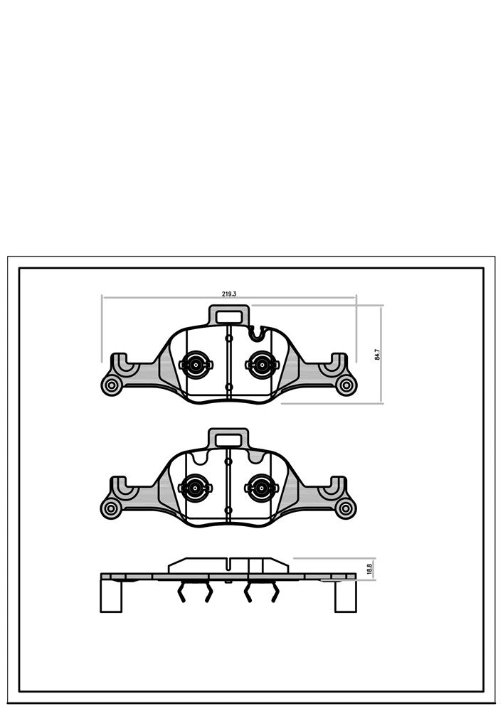 SURESTOP BRAKEPAD SP9521