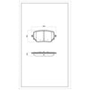 SURESTOP BRAKEPAD SP9524
