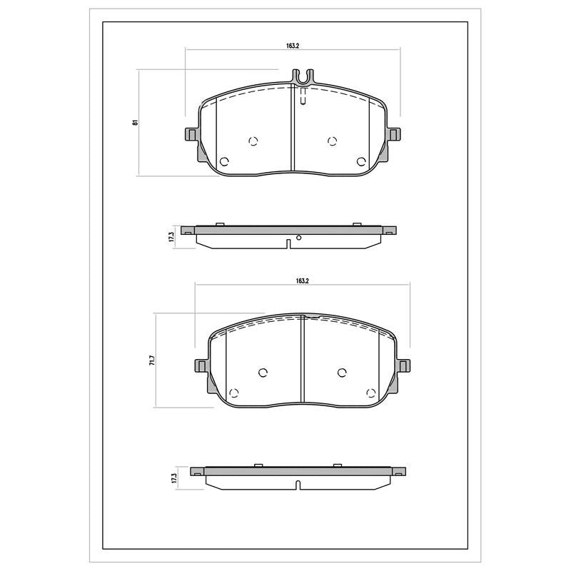 SURESTOP BRAKEPAD SP9539