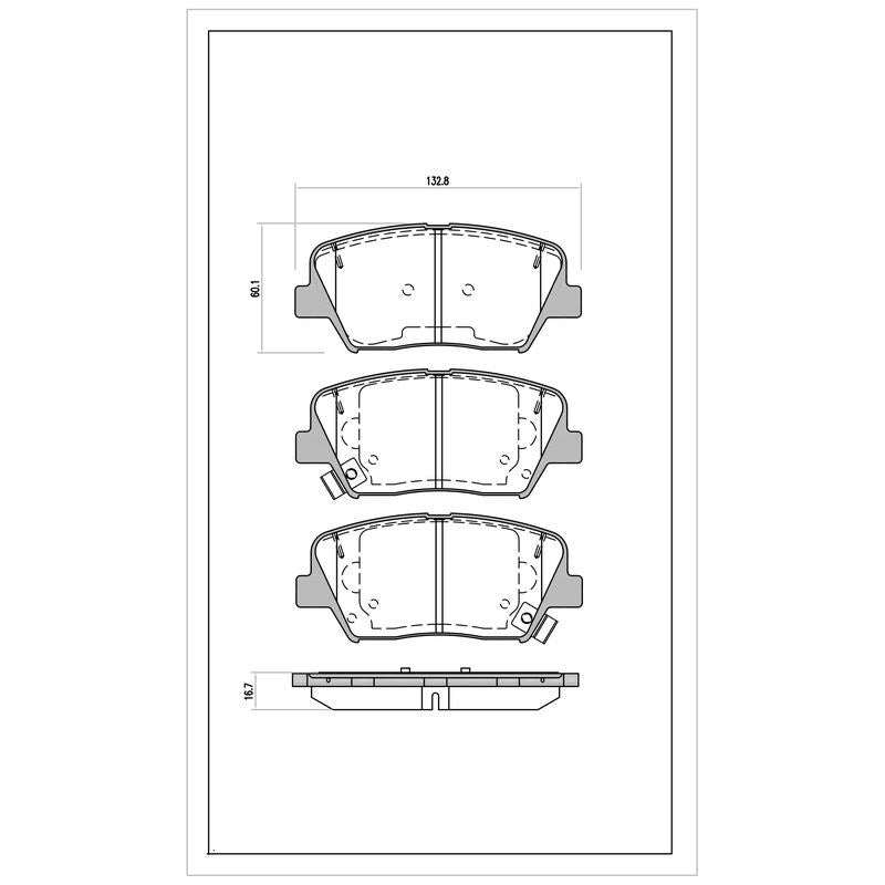 SURESTOP BRAKEPAD SP9565